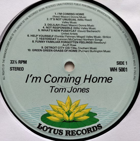 Tom Jones ‎– 1 haarlijntje