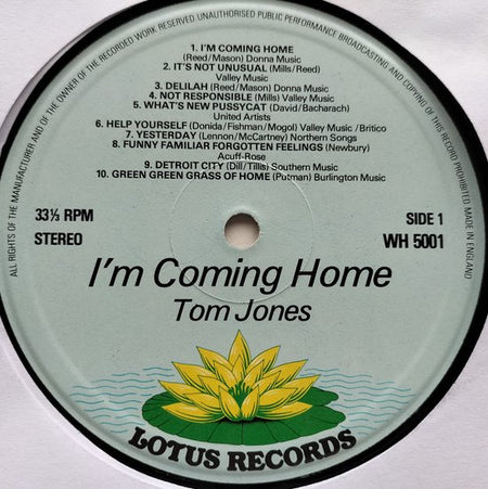 Tom Jones ‎– 1 haarlijntje