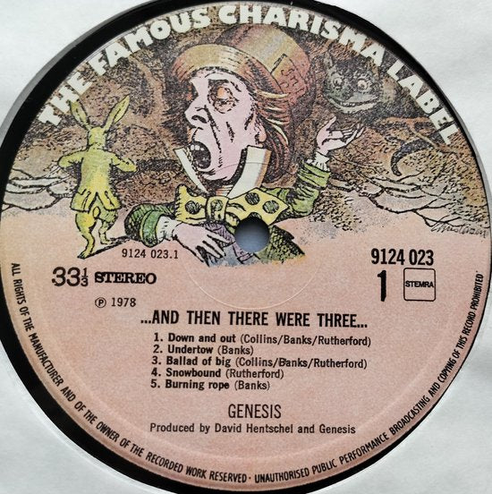 Genesis - ...And Then There Were Three... (1978) LP