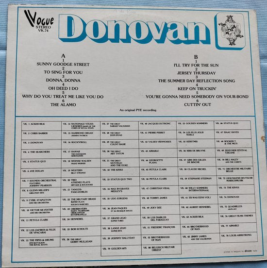 Donovan – Donovan (1971) LP