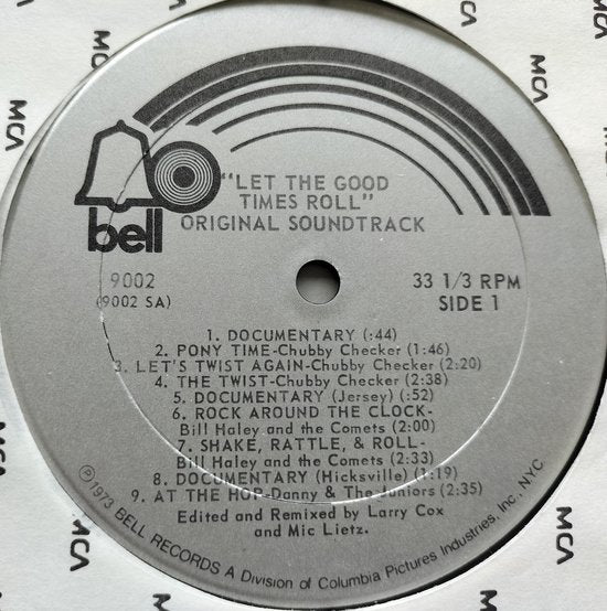 Let The Good Times Roll - Original Sound Track Recording LP