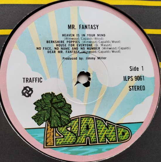 Traffic – Mr. Fantasy LP = in Nieuwstaat