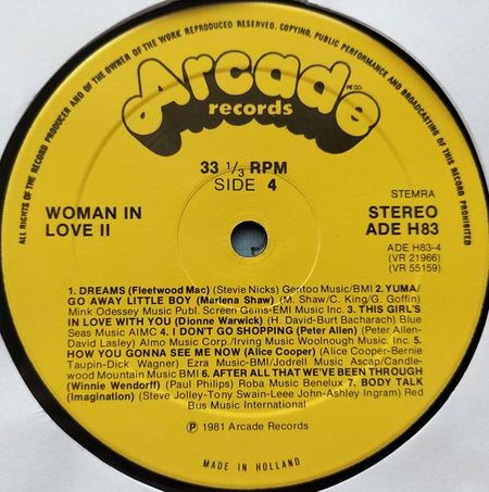 Woman in Love, Volume 2 (1981) 2XLP
