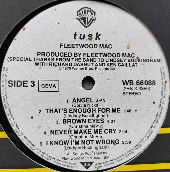 Fleetwood Mac - Tusk (1979) 2XLP