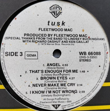 Fleetwood Mac - Tusk (1979) 2XLP