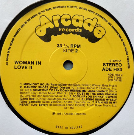Woman in Love, Volume 2 (1981) 2XLP
