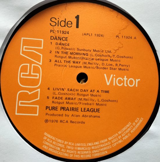 Pure Prairie League - Dance (1976) LP= als nieuw