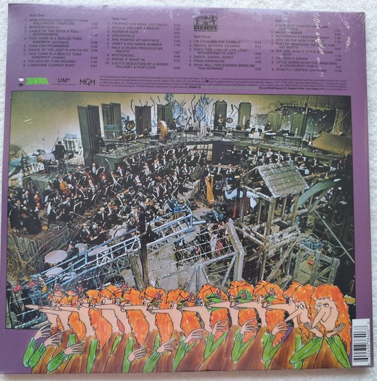 Frank Zappa ‎– 200 Motels (2021) 2XLP = SEALED. Red Vinyl.