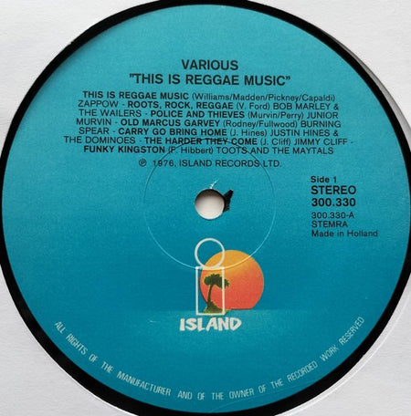 This Is Reggae Music (1979) 2XLP zijn als nieuw