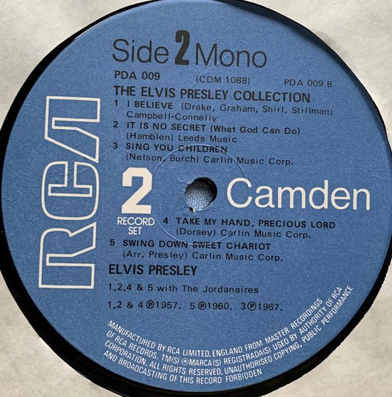 The Elvis Presley Collection 1972 2XLP LP Tooltip Let op! Dit product is een LP. Hiervoor heb je een platenspeler nodig.