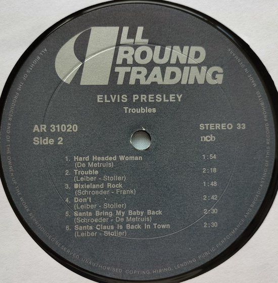 Presley King of Rock N' Roll 3 Record Box Set ( 1980) 3XLP = in nieuwstaat