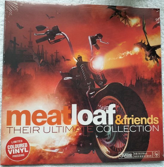 Meatloaf & Friends - Their Ultimate Collection (2021) Red Vinyl (Sealed)