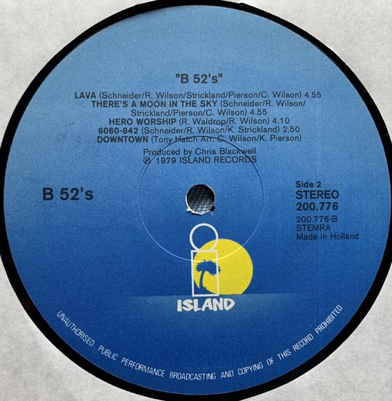 The B-52's – The B-52's (LP)