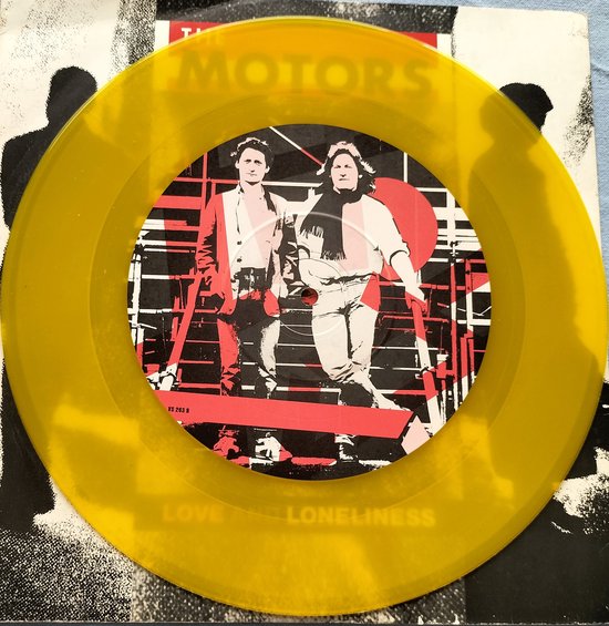 The Motors – Love And Loneliness (1979) LP 10", Single, Yellow