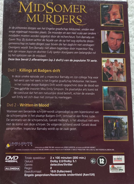 Midsomer murders - dubbelbox 1 (2000) 2DVD=Sealed