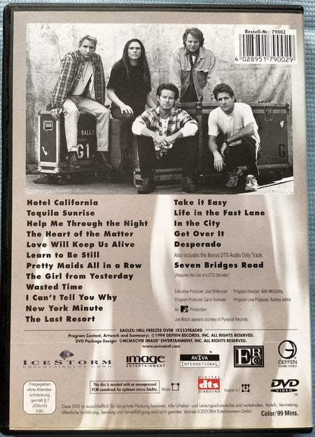 Eagles – Hell Freezes Over (1998) Digital DTS Surround DVD