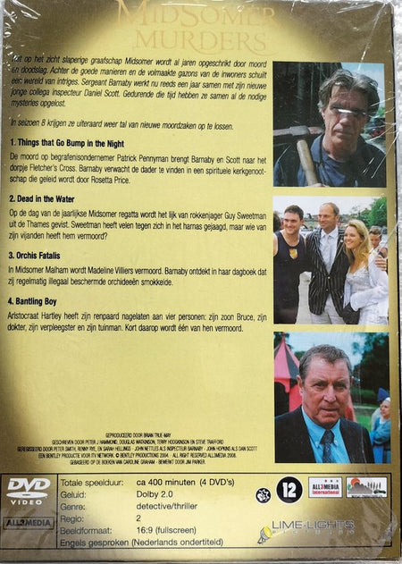 Midsomer Murders - Seizoen 8 Deel 1 (2004) 4 DVD=Sealed