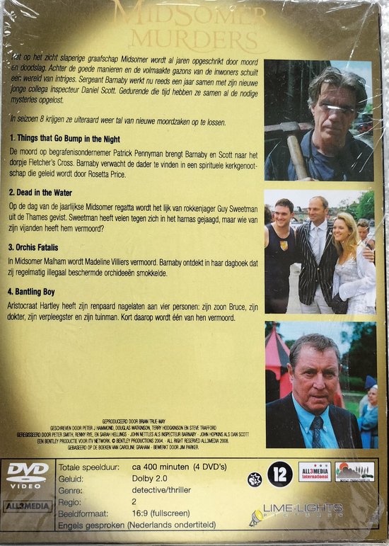 Midsomer Murders - Seizoen 8 Deel 1 (2004) 4 DVD=Sealed