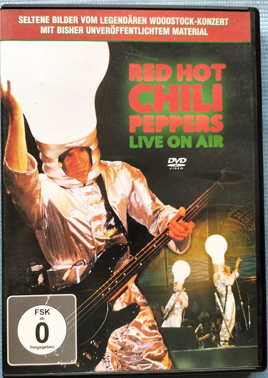 Red Hot Chili Peppers – Live On Air (2004) DVD = als nieuw