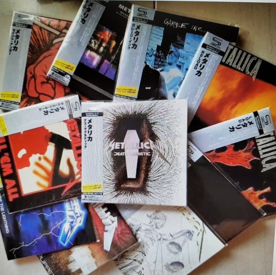 Metallica Japanese Mini Lp CD Box Set - All Studio - 15 Albums = Sealed