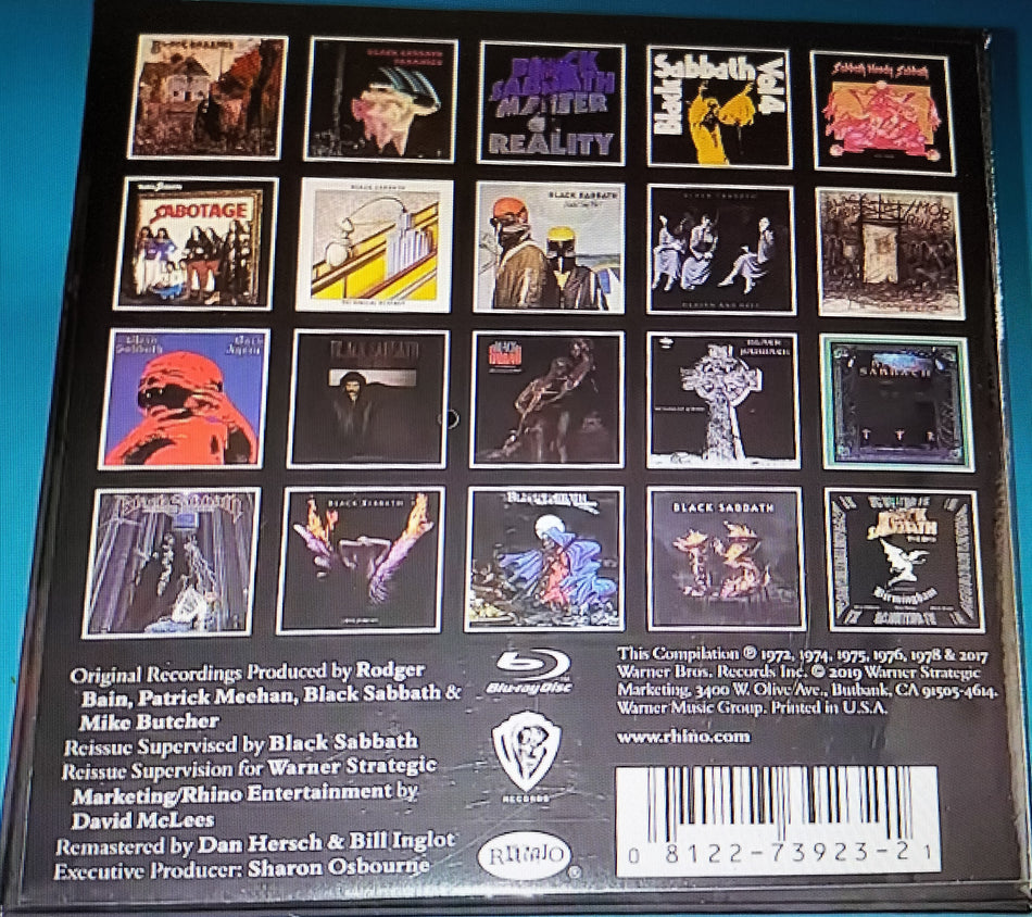 Black Sabbath – Black CD-Box 1970-2017= sealed